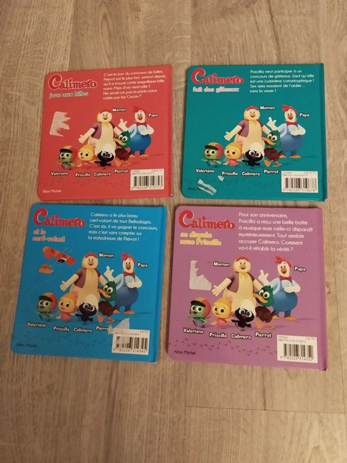 lot 4 livres Calimero - photo numéro 2