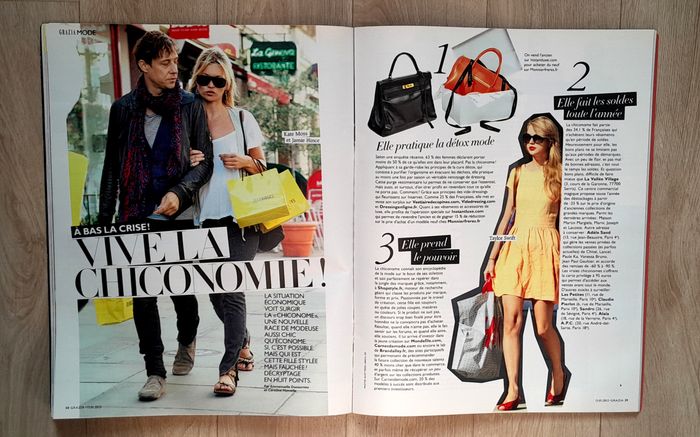 Magazine Grazia janvier 2012 spécial Sienna Miller - photo numéro 7