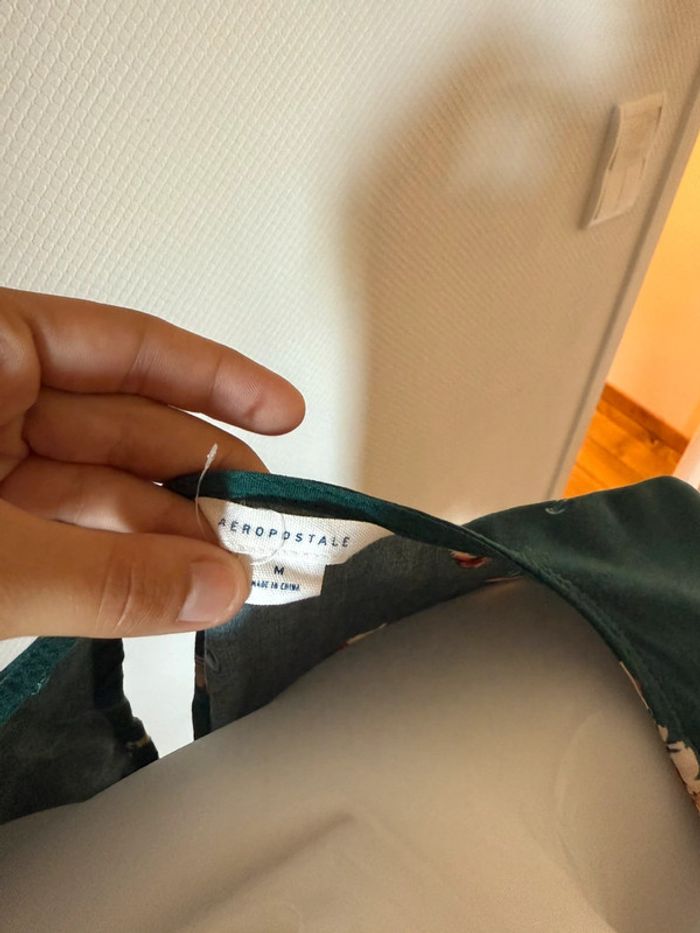 Combi short fluide verte en neuve taille M - photo numéro 7