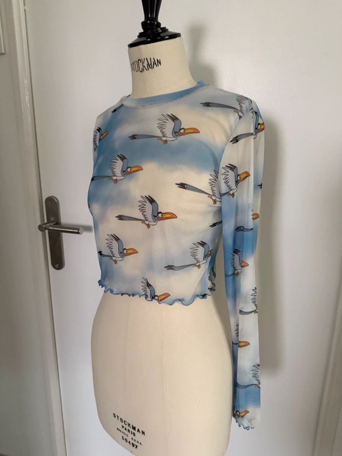 Top mesh Disney Zazou The Lion King x Asos Design - photo numéro 4