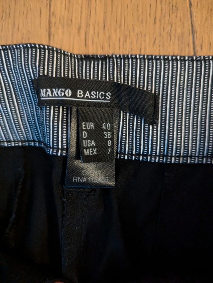 Pantalon noir Mango - photo numéro 5