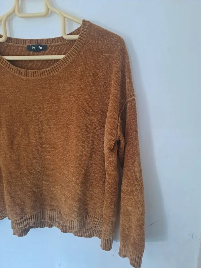 Pull court Couleur Moutarde Jennyfer Taille S - photo numéro 4