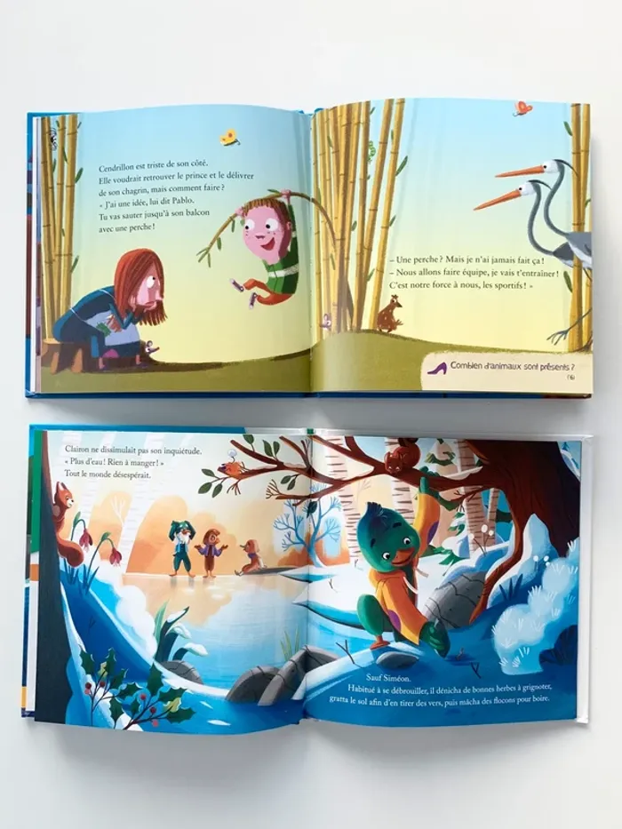 Lot de 2 livres 📚 Le Canard qui craignait l'eau / Tiens bon, Cendrillon - photo numéro 2