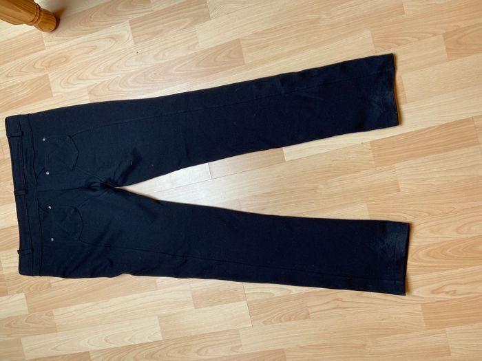 pantalon noire taille basse femme 44 - photo numéro 3