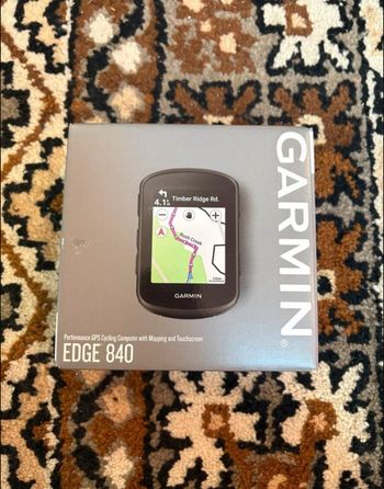 ordinateur vélo Garmin Edge 840 vitesse, cadence, fréquence cardiaque - NEUF