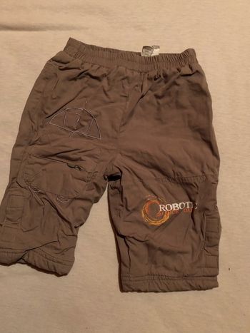 Pantalon marron beige