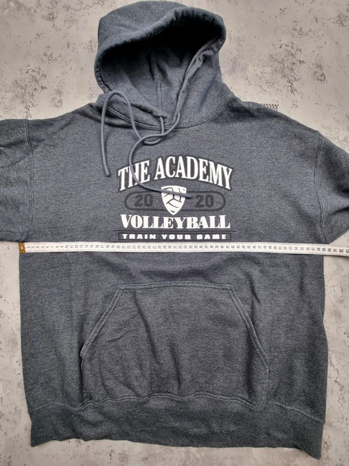 Pull à capuche gris “The Academy Volleyball”, L Hommes - photo numéro 7
