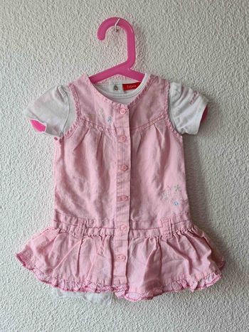 robe rose et combishort blanc Tissaia