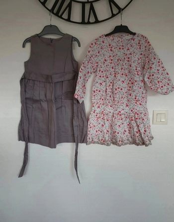 Lot 2 robes été Vertbaudet 5 ans