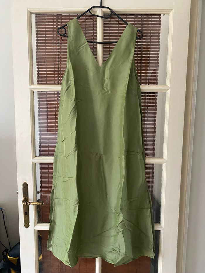 Robe longue en soie - photo numéro 2