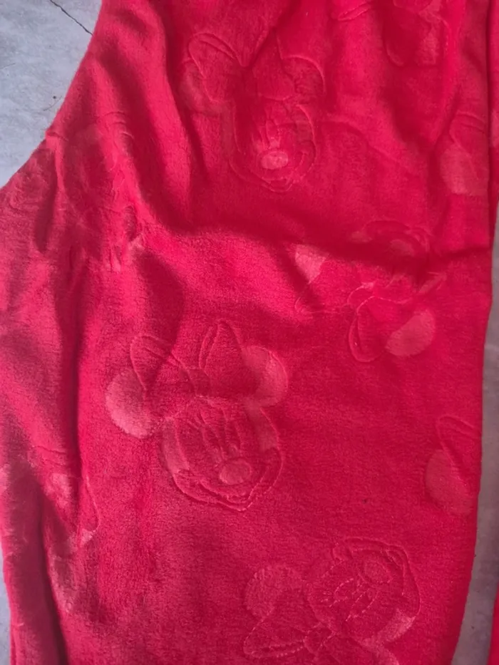 Pyjamas deux pièces rouge minnie 4-5 ans - photo numéro 2