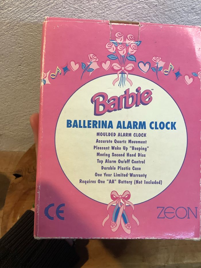 Réveil Barbie vintage - photo numéro 3