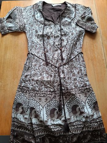 Robe tunique fleur/motif rainbaw