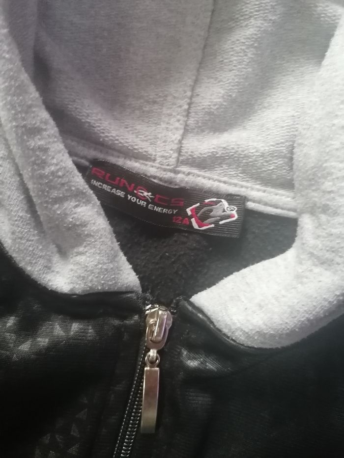 Veste gilet zippé à capuche garçon 12 ans - photo numéro 5