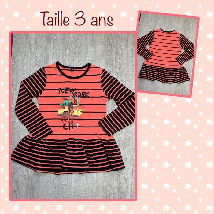 Tunique New York City - taille 3 ans