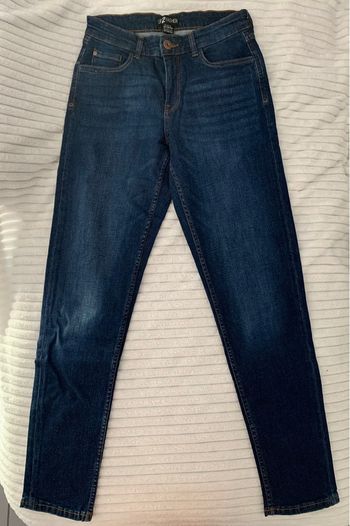 Jean bleu femme