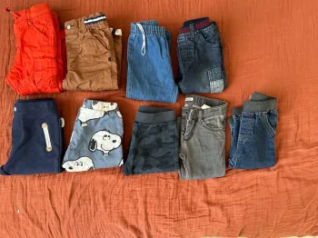 Lot pantalon 12 mois garçons