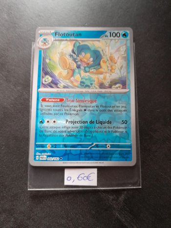 Carte Pokémon Flotoutan reverse 042/197