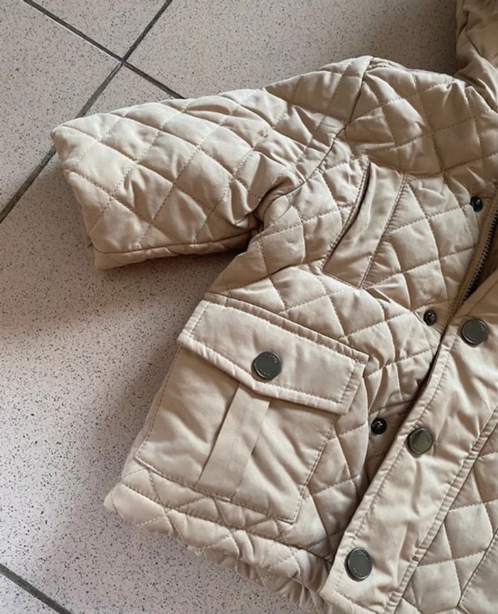 Manteau blouson Jacadi taille 6 mois en très bon état - photo numéro 4