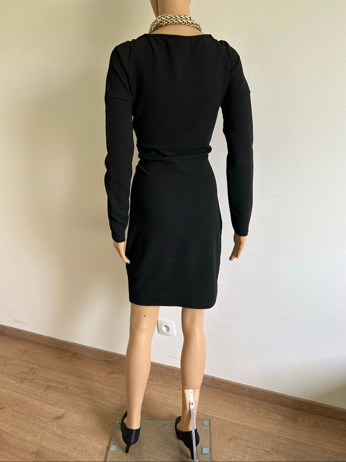 Robe noire à manches longues Jacqueline de Yong taille M excellent état - photo numéro 6