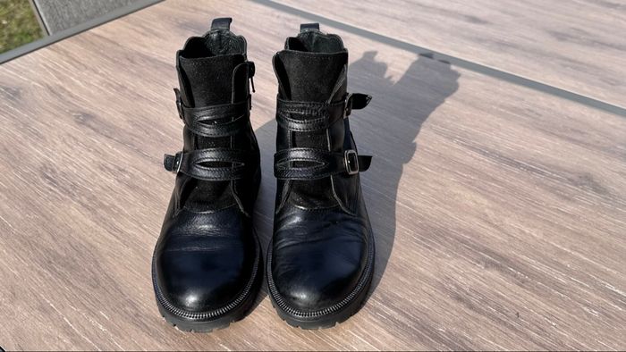 Bottines en cuir - photo numéro 2