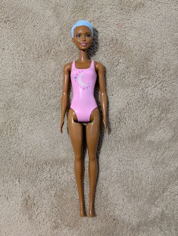 Poupée barbie rose et bleue