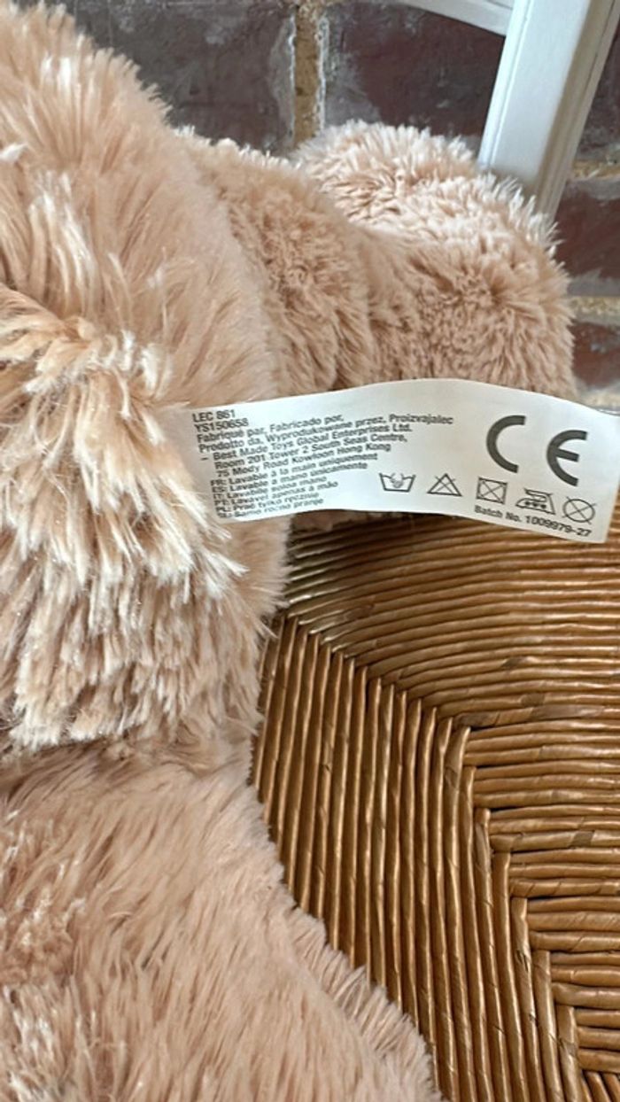 Gros ours en peluche Best Made toys - photo numéro 3