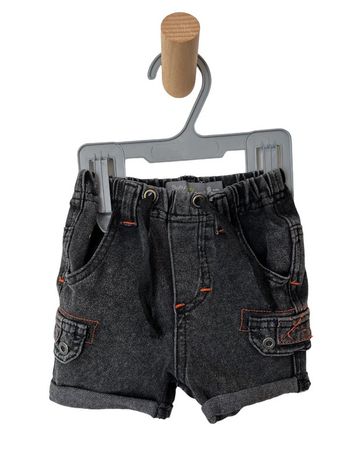 Short léger stretch gris-noir - Orchestra 6 mois (67cm)