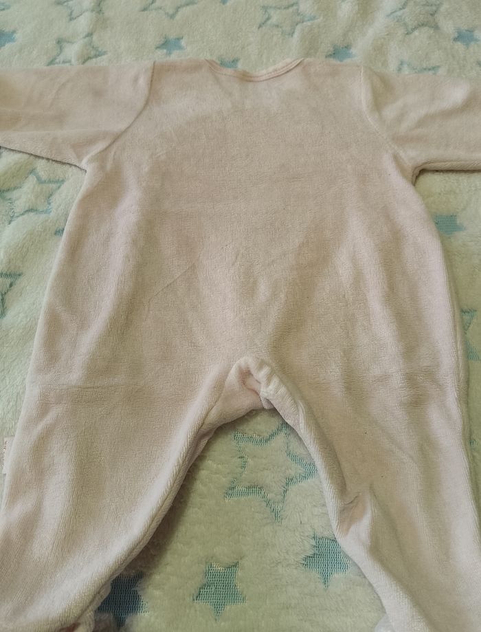 Pyjama bébé rose motif chat – Absorba - photo numéro 5