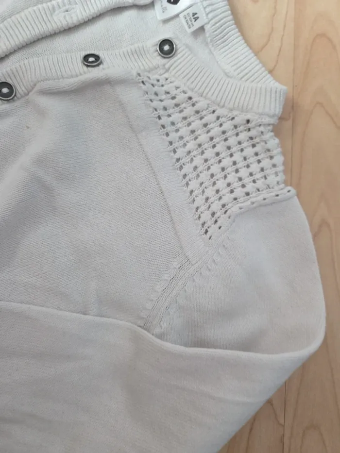 Gilet 4ans z blanc - photo numéro 3