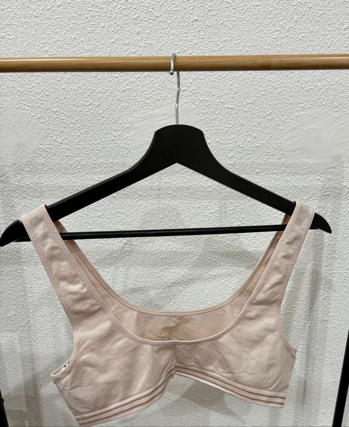 Brassière de sport rose Etam - Taille L - photo numéro 3
