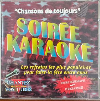 Cd,Soirée Karaoké, Chanson de toujours 