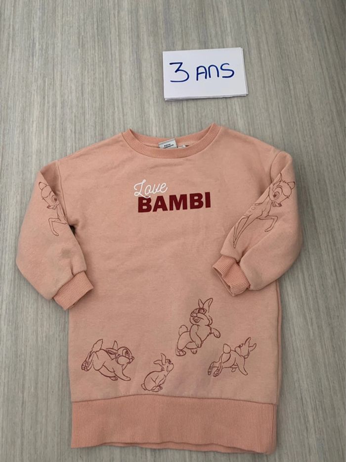 Robe pull Bambi