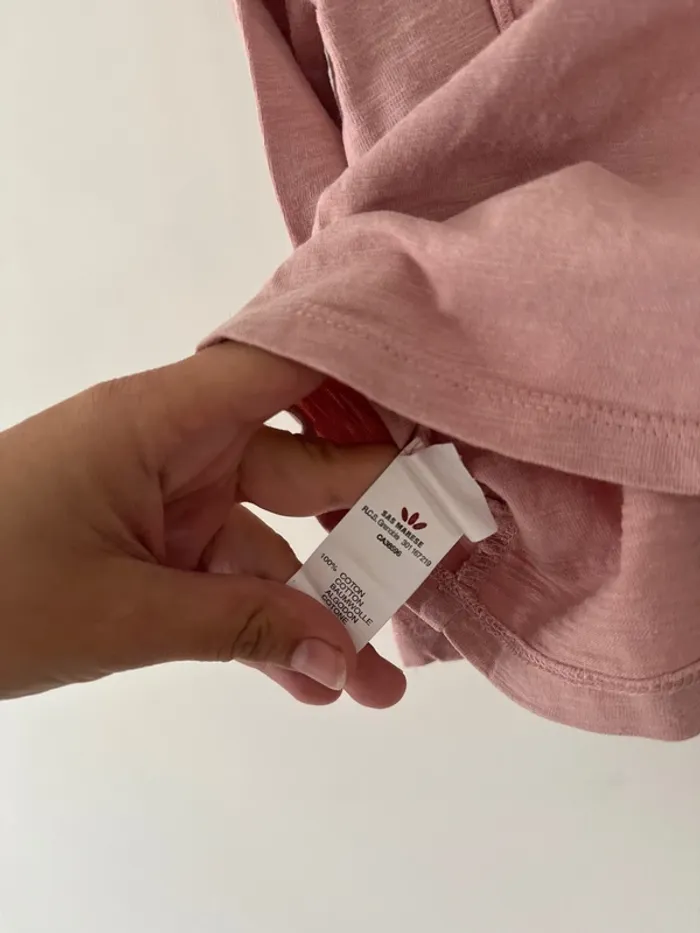 👚 T-shirt manche longue - bébé fille - 2 ans - 24 mois -marese- très bon etat - photo numéro 6