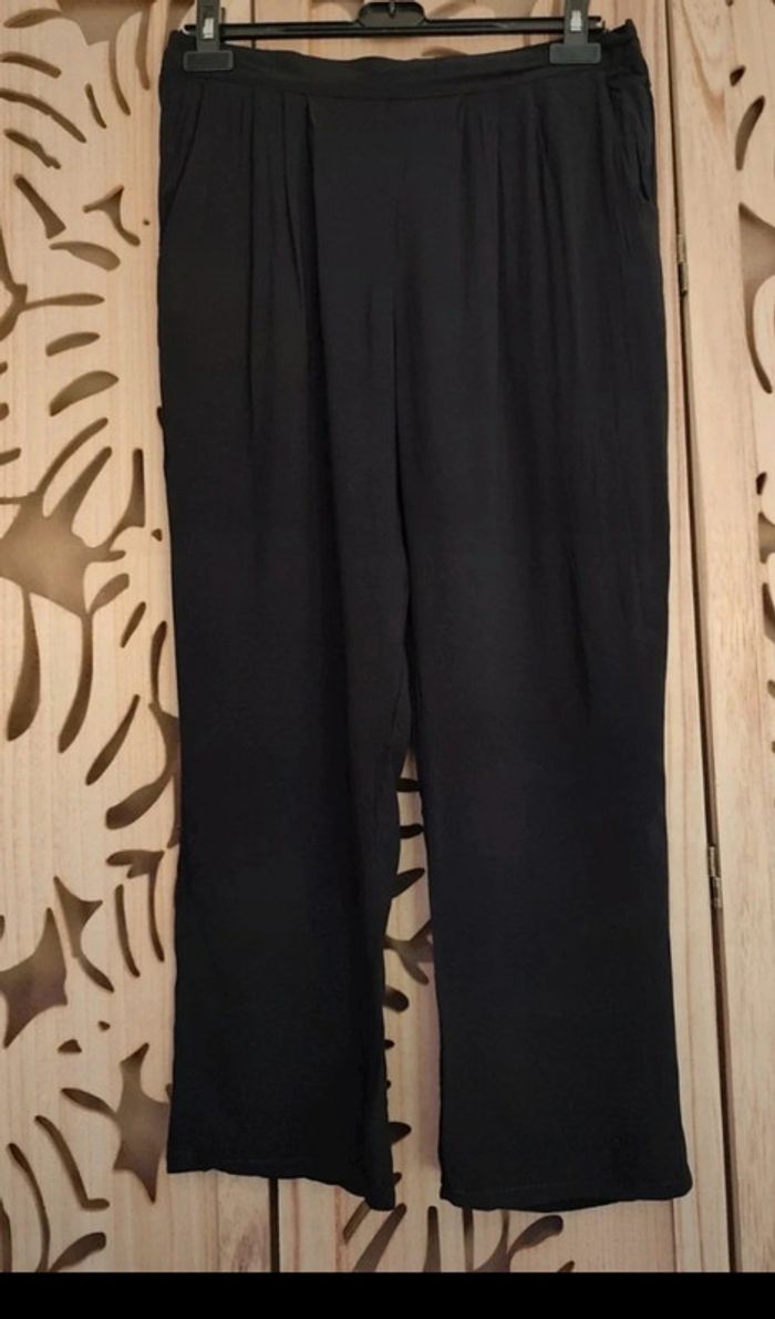 Pantalon fluide Noir - Taille L- Tex - photo numéro 4