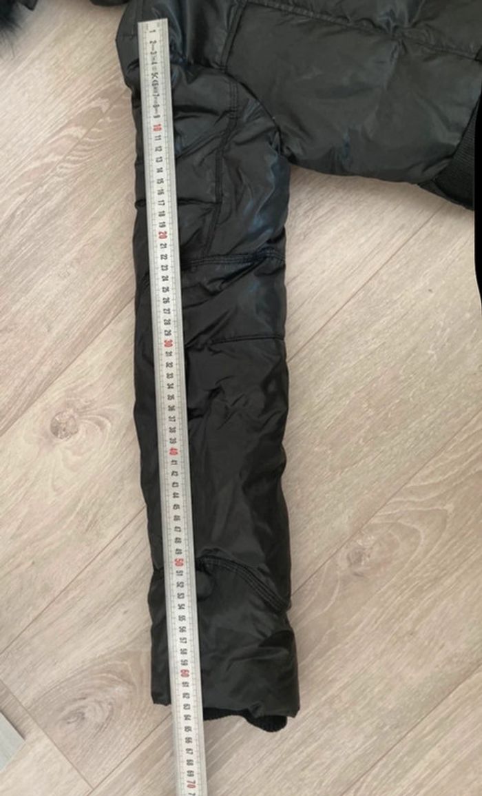 Manteau doudoune noir La fée Maraboutée taille 38 - photo numéro 9