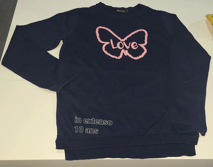 Pull fille 10 ans