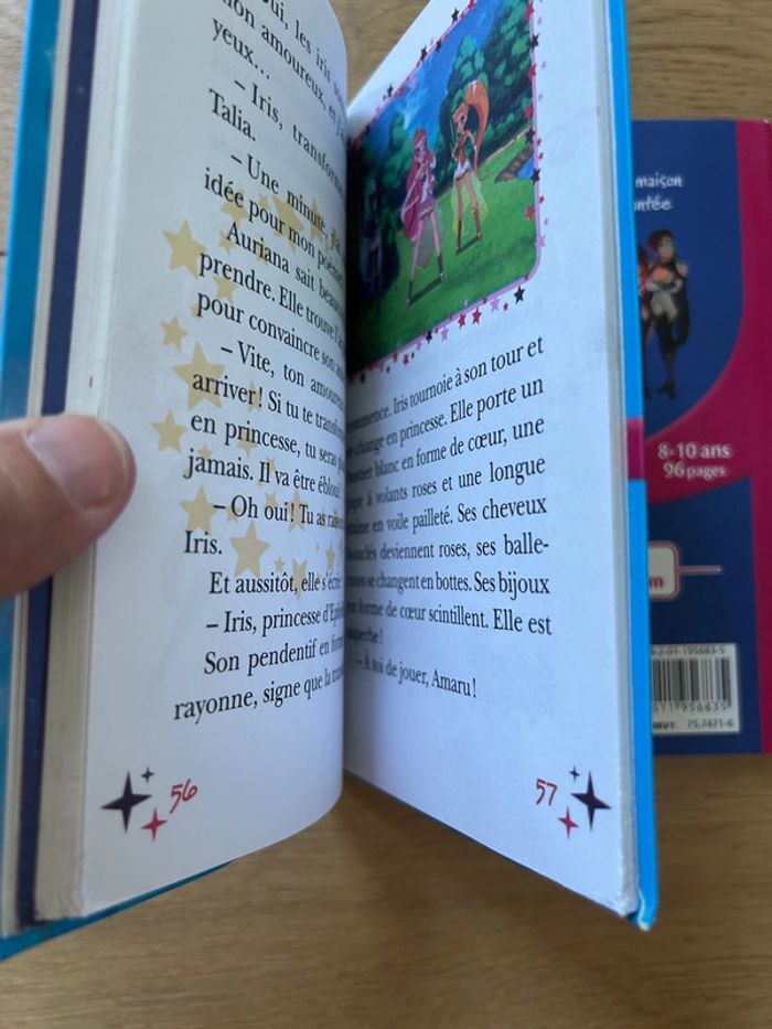 Lot de 2 livres bibliothèque rose lolirock 8/10 ans - photo numéro 3