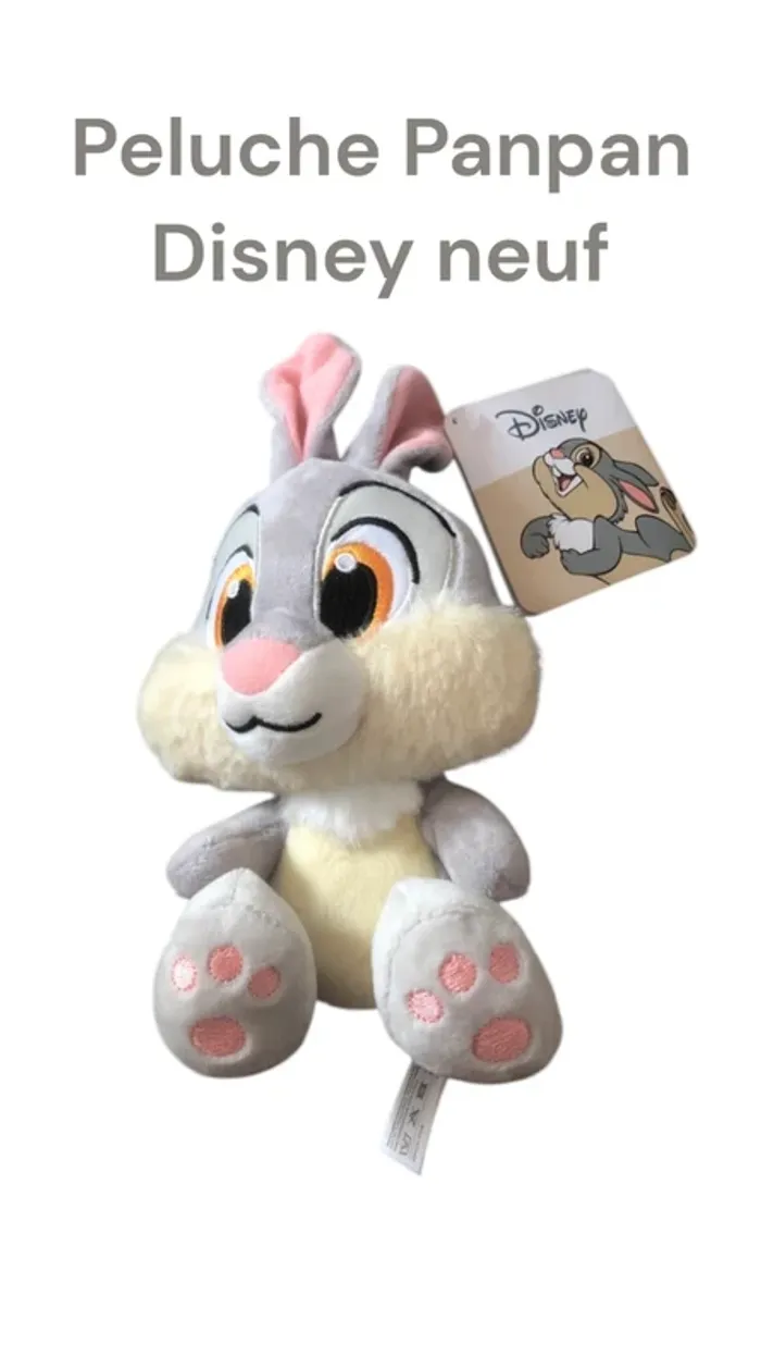 Peluche Panpan Disney neuf 🧸