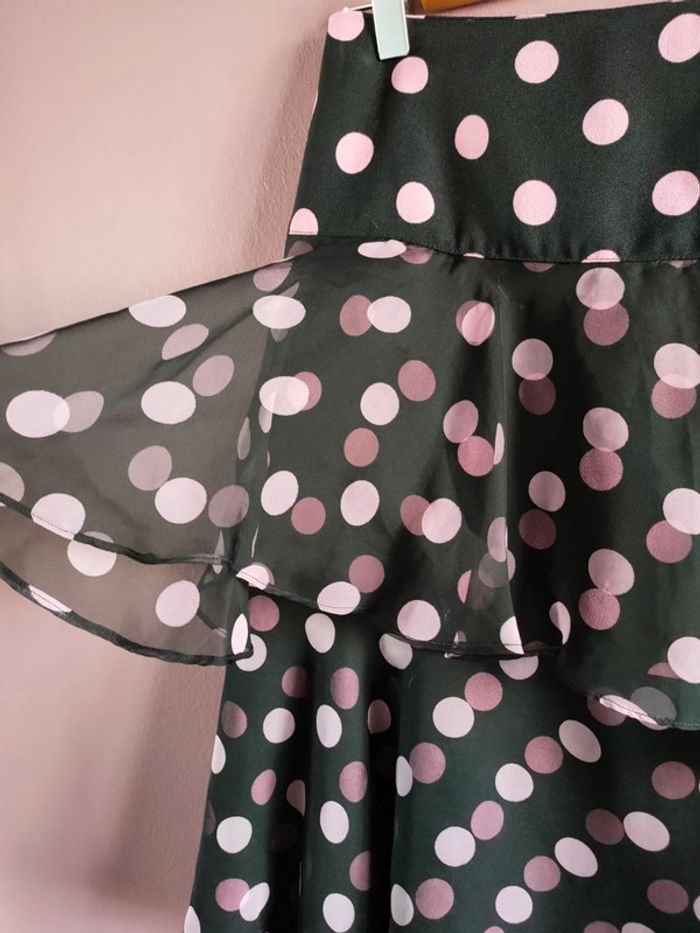 Jupe pin up a pois vintage - photo numéro 13