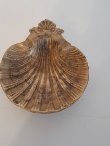 Vieux Cendrier en laiton