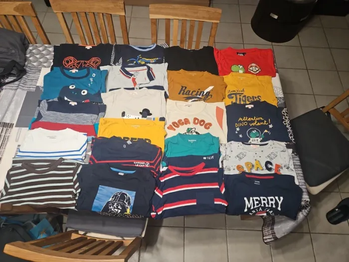 Lot maillot longue manche