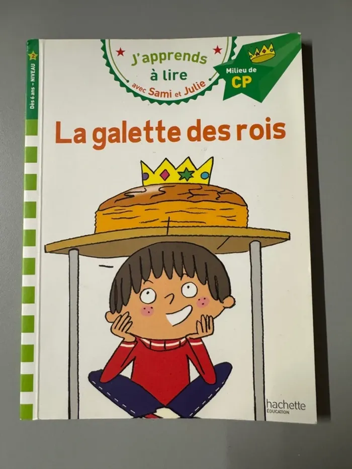 livre Sami et Julie CP La galette des rois