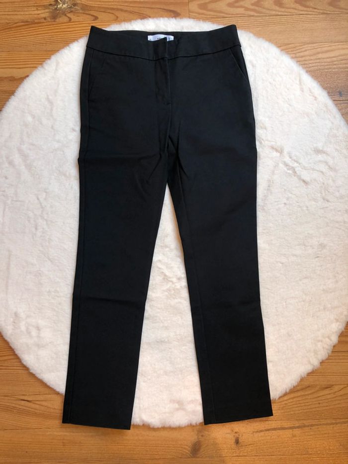 Pantalon tailleur noir 7/8 Mango 34 - photo numéro 2