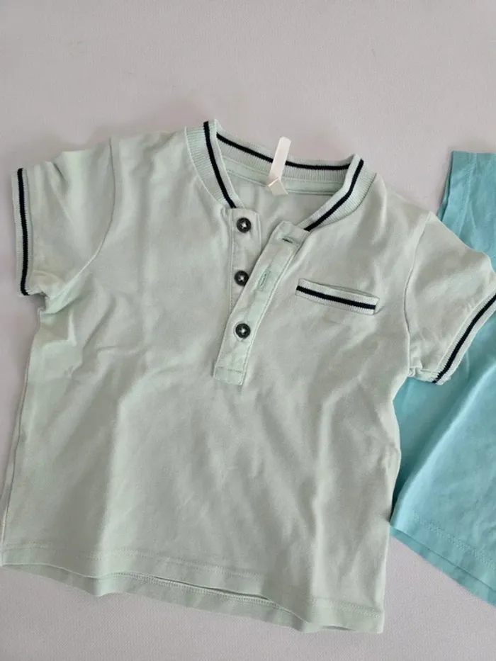 Lot de 2 tee shirts manches courtes - photo numéro 2