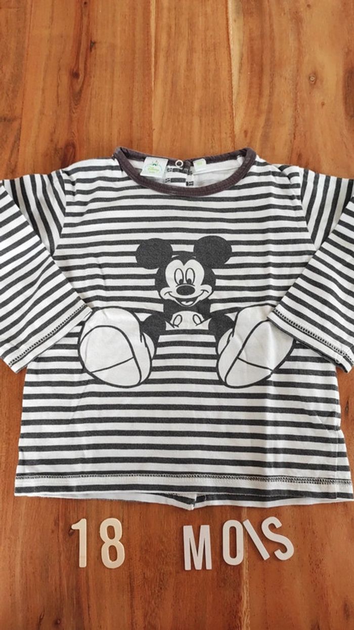 Tee short manches longues