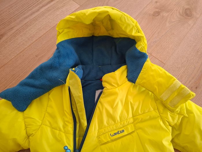 Combinaison de ski jaune 2 ans - photo numéro 4