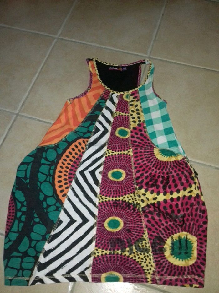 Robe sans manche 9-10 ans