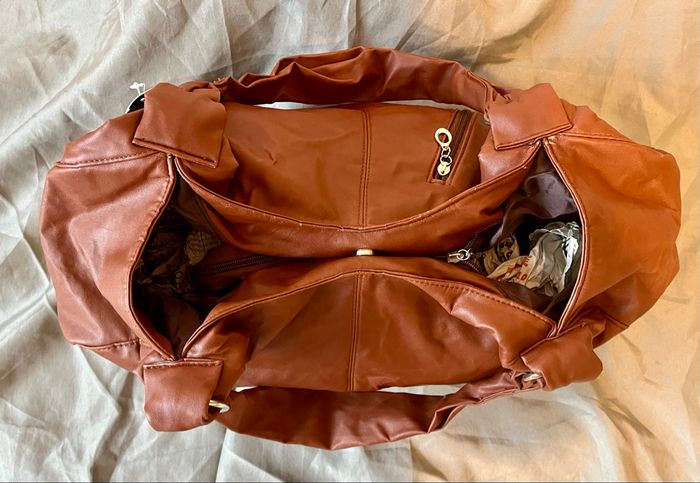 Sac cabas marron camel – 5th Avenue Paris Store – Neuf avec étiquette - photo numéro 6