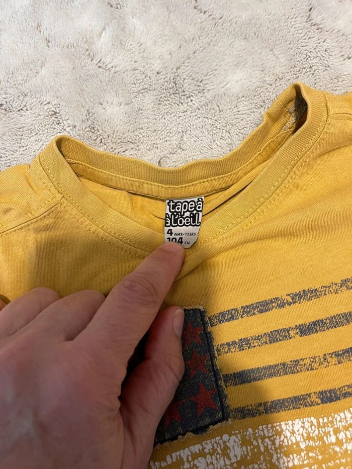 T-shirt manches longues - Tape à l’œil - 4 ans - photo numéro 2